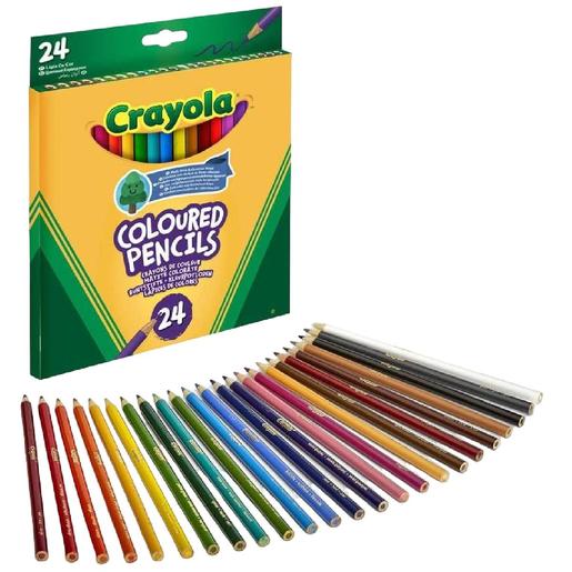 Crayola - 24 Lápis de cor