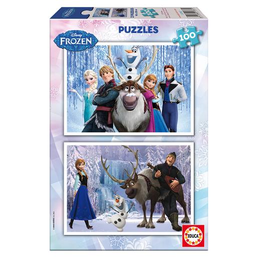 Educa Borras - Frozen - Puzzle 2X100