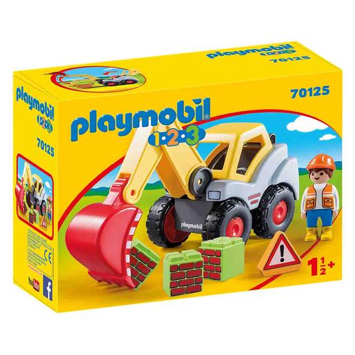Playmobil 123 - Escavadora com Pá - 70125