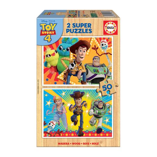 Educa Borrás - Toy Story - Pack Puzzles 2x50 Peças Toy Story 4
