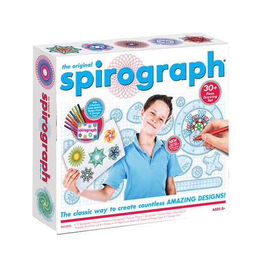 Spirograph Kit +30 Acessórios com Marcadores