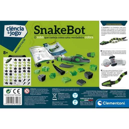 Clementoni - Robô cobra SnakeBot para crianças