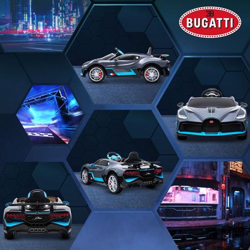 Homcom - Carro elétrico Bugatti Divo cinzento