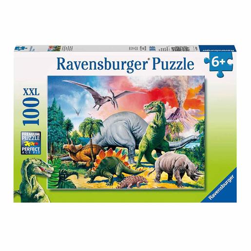 Ravensburger - Dinossauros - Puzzle 100 peças XXL