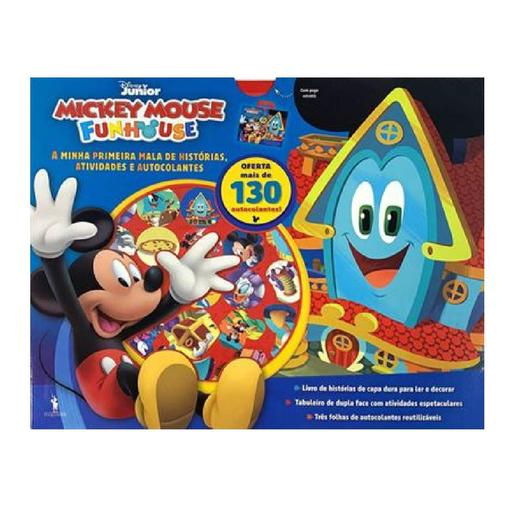 Mickey Mouse - A minha primeira mala de Histórias, Atividades e Autocolantes