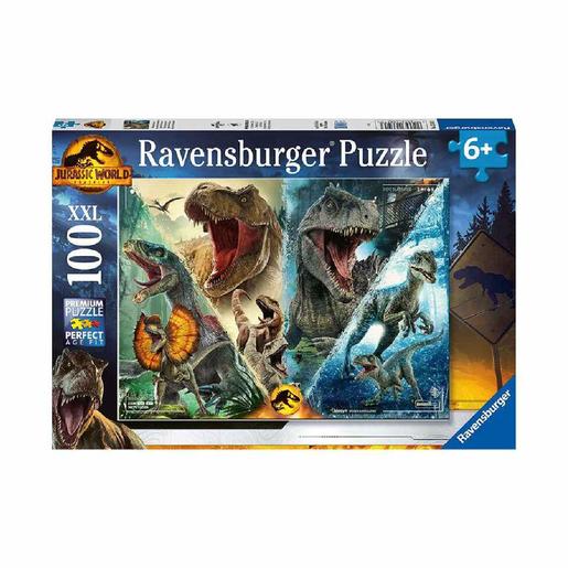 Ravensburger - Jurassic World - Puzzle 100 peças XXL