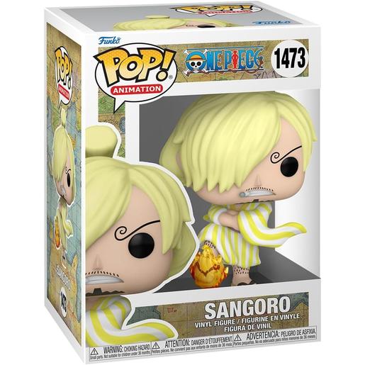 Funko - Figura de vinil para colecionar de One Piece - Sangoro (Wano) para fãs de Anime ㅤ