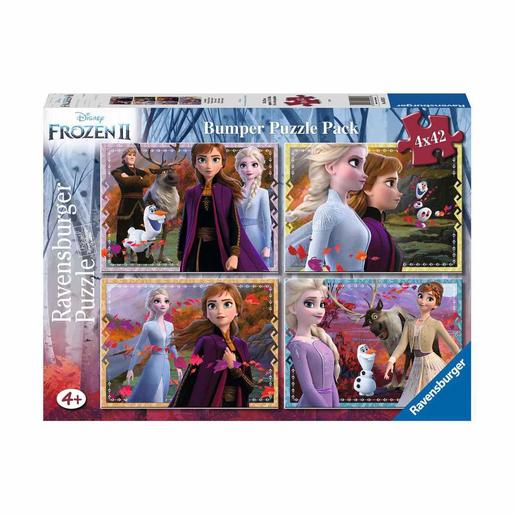 Ravensburger - Frozen 2 - Pack 4 puzzles 42 peças