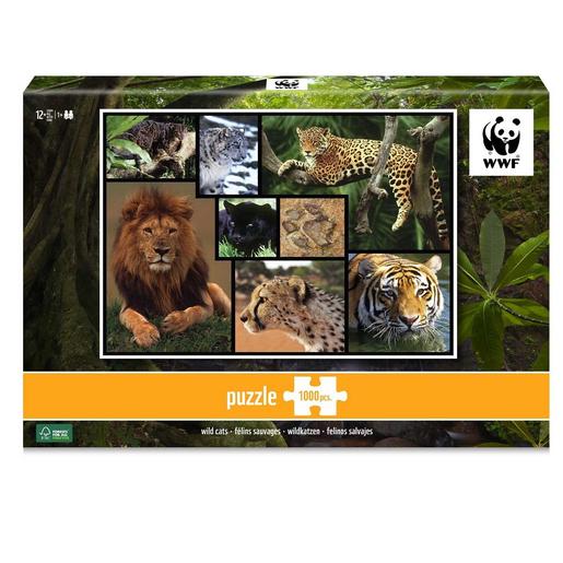 WWF - Felinos selvagens - Puzzle 1000 peças