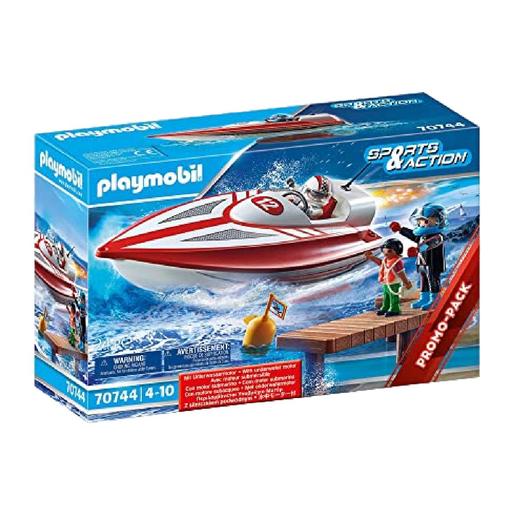 Playmobil - Lancha com motor submersível - 70744