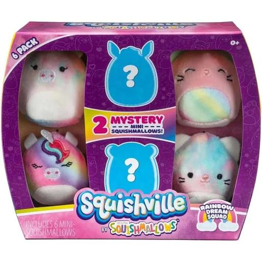 Toy Partner - Pack de 6 sortidos Squishville Squishmallows