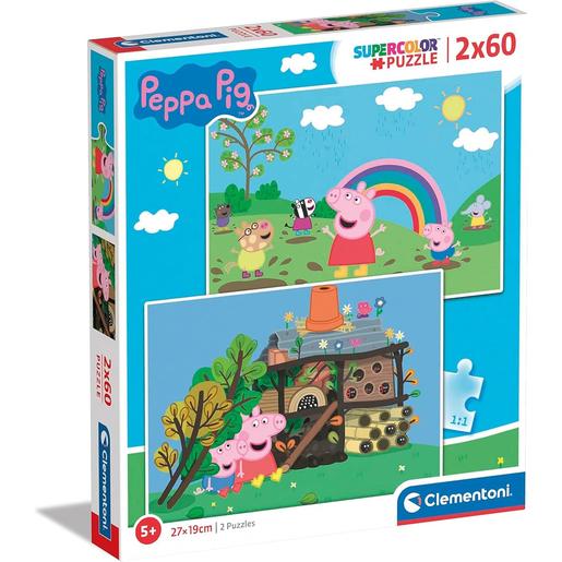 Clementoni - Porquinha Peppa - Puzzle infantil de 60 peças Peppa Pig ㅤ