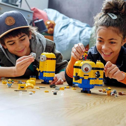 LEGO Minions - Minions e o seu esconderijo construídos com peças - 75551