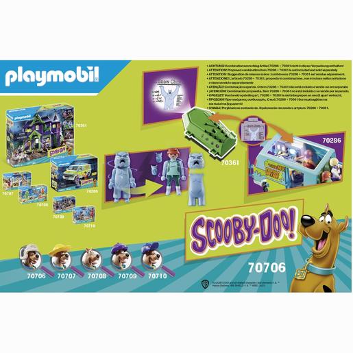 Playmobil - SCOOBY-DOO! Aventura com Snow Ghost 70706