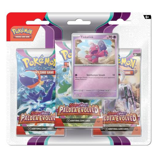Pokémon - Blister Pack 3 sobres cartas Paldea Evolved