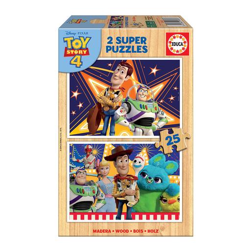 Educa Borrás - Toy Story - Pack Puzzles 2x25 Peças Toy Story 4