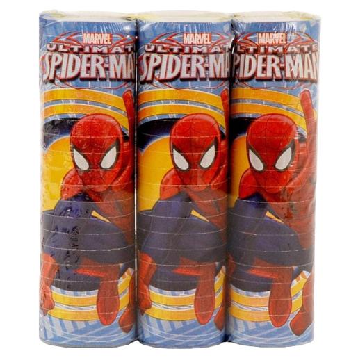 Marvel - Spider-Man - Pack 3 rolos de serpentina