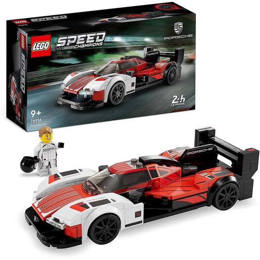 LEGO - Miniatura do carro esportivo Speed Champions Porsche 963 para construir  76916