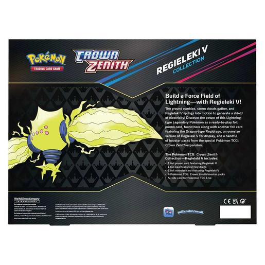 Pokemon - Colección Crown Zenith: Pokemon TCG con Regieleki y Regidrago (Varios modelos) ㅤ