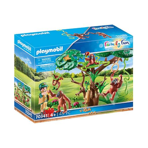 Playmobil - Orangotangos com árvore - 70345