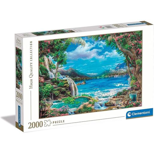 Clementoni - Puzzle 2000 peças - O paraíso na terra ㅤ