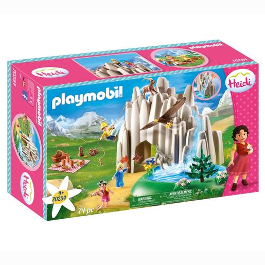 Playmobil - Lago com Heidi, Pedro e Clara 70254