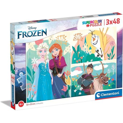 Clementoni - Frozen - Quebra-cabeças infantis de 48 peças Disney Frozen ㅤ