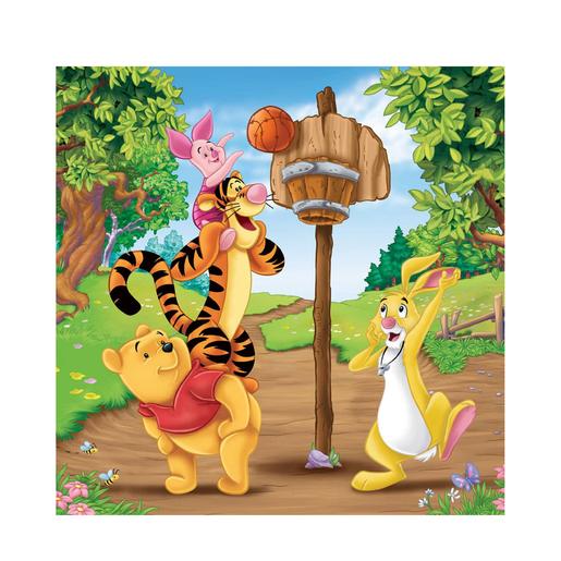 Ravensburger - Dia do desporto - Puzzle 3x49 peças Winnie the Pooh