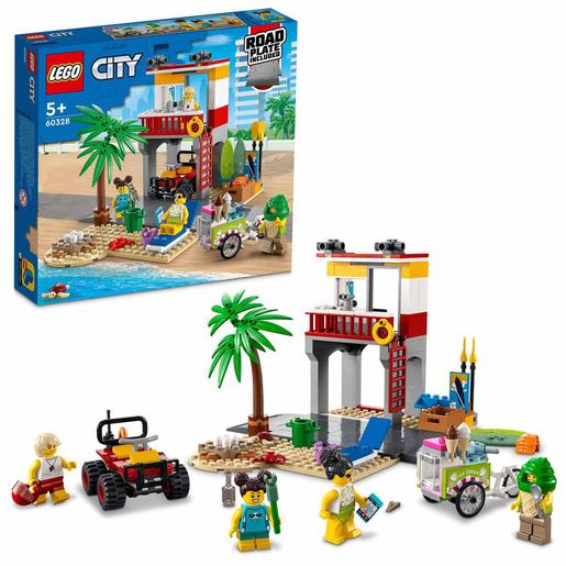 LEGO City - Posto de salvamento na praia  - 60328