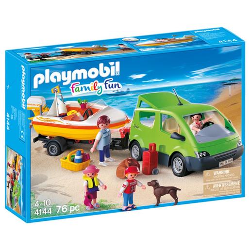 Playmobil - Caravana com Bicicletas Adventure ㅤ