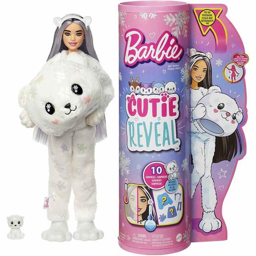 Barbie - Cutie Reveal Inverno - Boneca urso polar