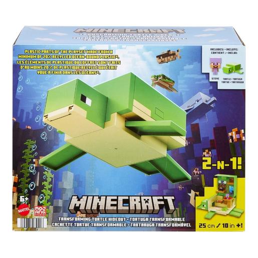 Minecraft - Tartaruga guarida transformável
