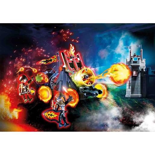Playmobil - Catapulta de Lava dos Bandidos de Burnham - 70134