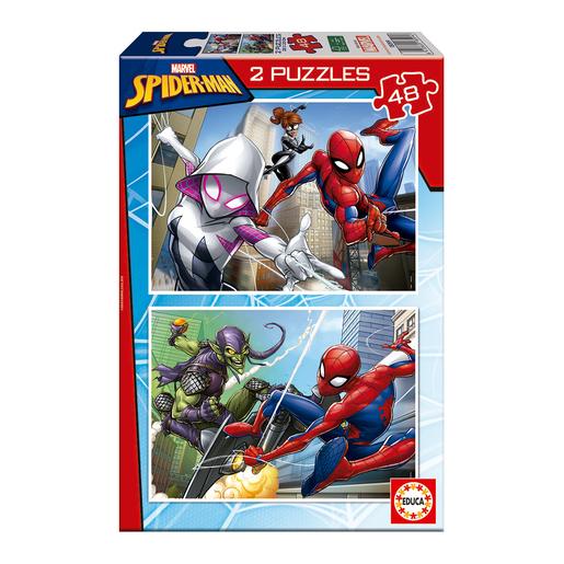 Educa Borrás - Spider-Man - Pack Puzzles 2x48 Peças