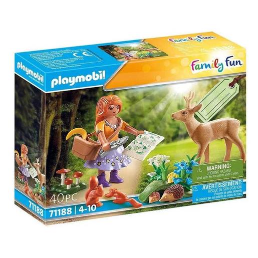 Playmobil - Playmobil Family Fun - Set de Botânica ㅤ