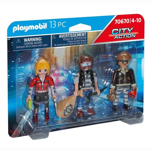Playmobil - Set Figuras Ladrões