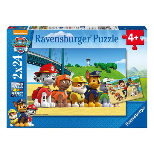 Ravensburger - Patrulha Pata - Pack puzzles 2x24 peças A