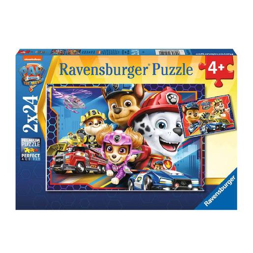 Ravensburger - Patrulla Canina - Pack 2 puzzles 24 piezas