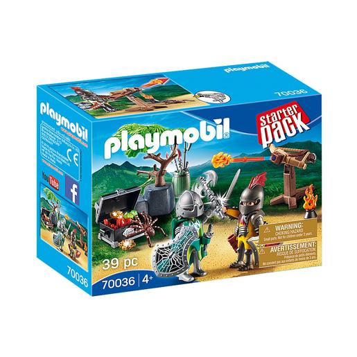 Playmobil - Starter Pack Batalha pelo Tesouro dos Cavaleiros - 70036
