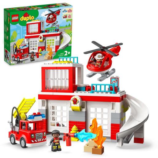 LEGO Duplo - Quartel dos bombeiros e helicóptero - 10970