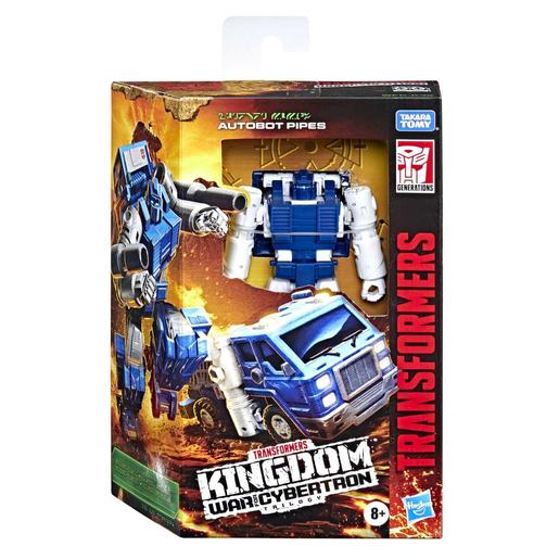 Transformers - Autobot Pipes - Figura deluxe Kingdom War for Cibertron