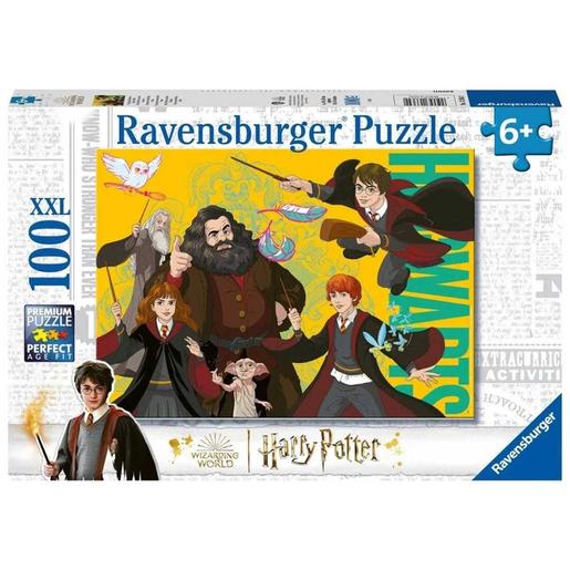 Ravensburger - Harry Potter - Puzzle XXL de 100 peças, estilo Harry Potter ㅤ