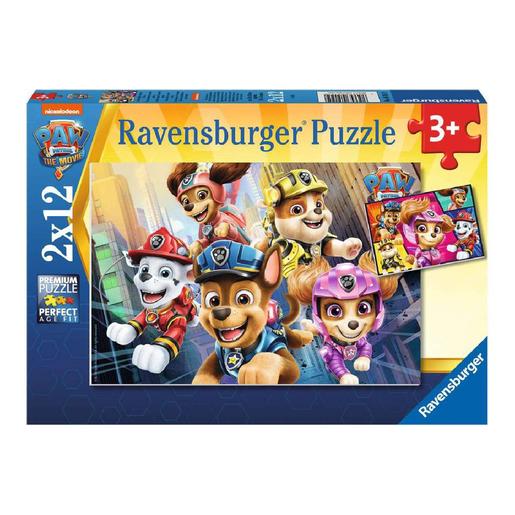 Ravensburger - Patrulha Pata - Pack 2 puzzles 12 peças