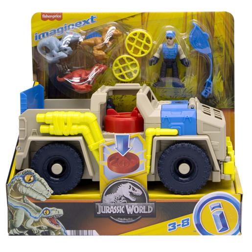 Mattel - Jurassic World - Camião de Transporte e Rastreamento de Dinossauros ㅤ
