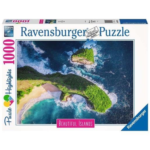Ravensburger - Puzzle de 1000 peças: Paisagens da Indonésia ㅤ