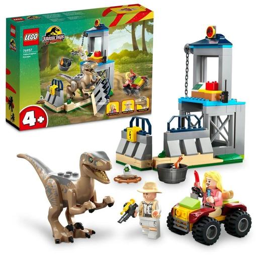 LEGO - Jurassic World - Conjunto Lego de Fuga no Mundo Velocirraptor 66376957