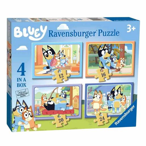 Ravensburger - Puzzle 4 em uma caixa Coleção para Crianças ㅤ