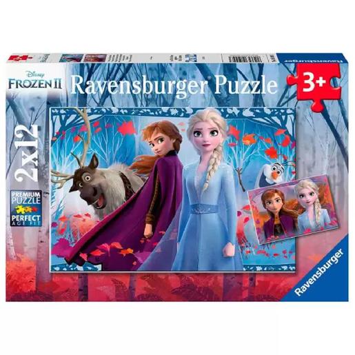 Ravensburger - Frozen - Puzzles 2x12 peças Frozen 2