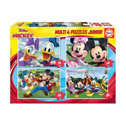 Educa Borras - Mickey Mouse - Multipuzzle Mickey e amigos