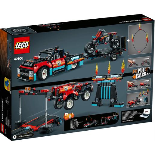 LEGO Technic - Espectáculo Acrobático: Camião e Moto - 42106